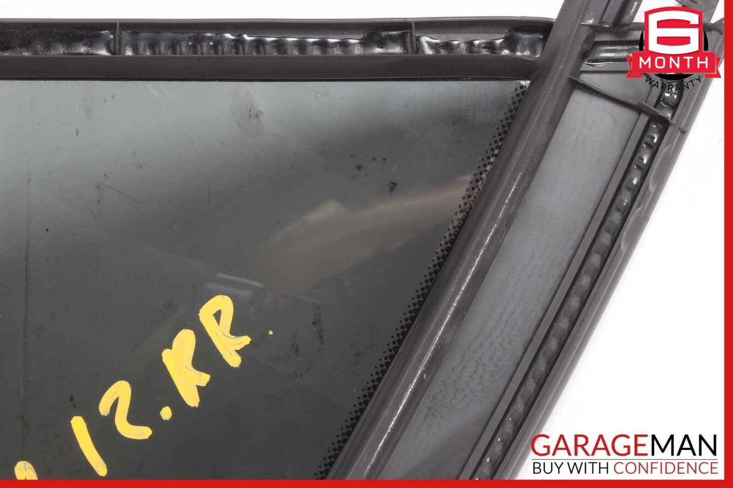 07-13 Mercedes W221 S400 S65 Quarter Window Glass Rear Right Passenger Side OEM