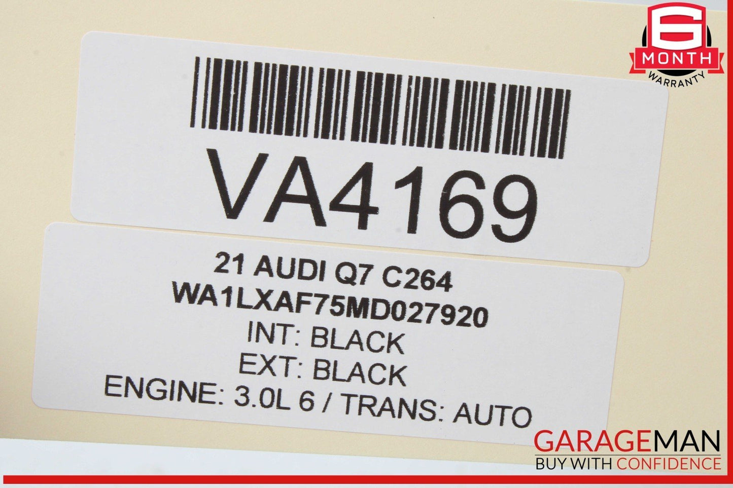 19-24 Audi Q7 Rear Left or Rear Right Side Door Control Module Unit 4M0959795N
