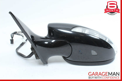 06-08 Mercedes W219 CLS500 CLS550 Front Left Side Mirror Door Rear View Black