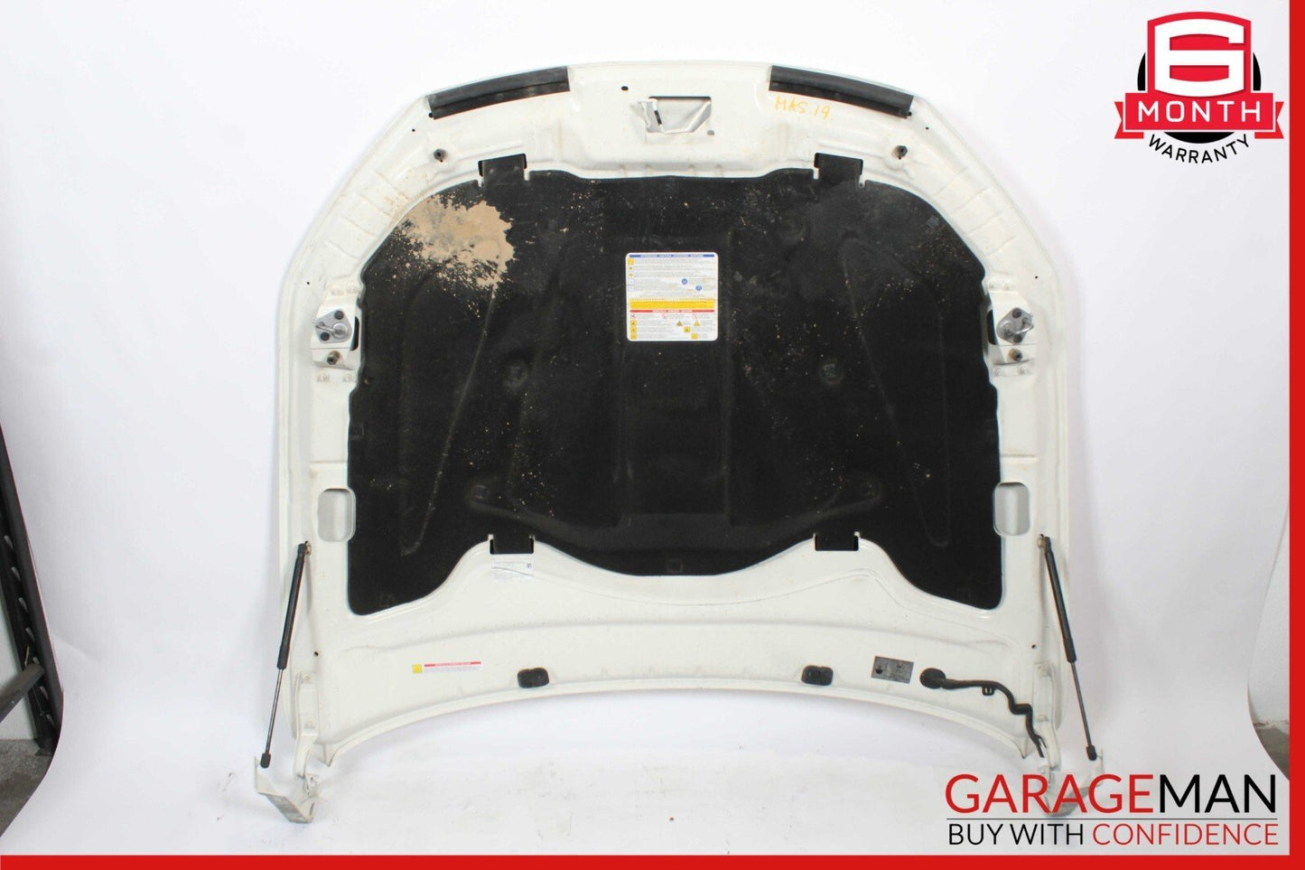 14-20 Maserati Ghibli Hood Bonnet Panel Assembly White OEM