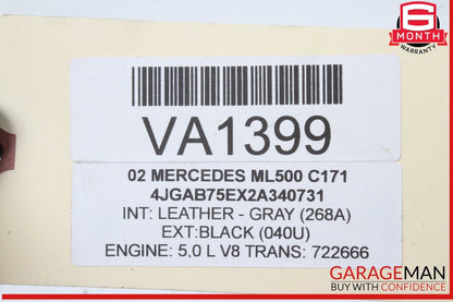 02-05 Mercedes W163 ML500 ML350 Subwoofer Sub Woofer Speaker 1638201002 OEM
