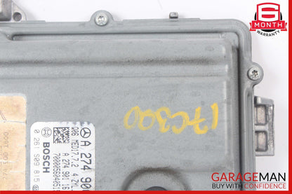 15-20 Mercedes W205 C300 GLC350e E300 M274 2.0L ECU ECM Engine Control Module