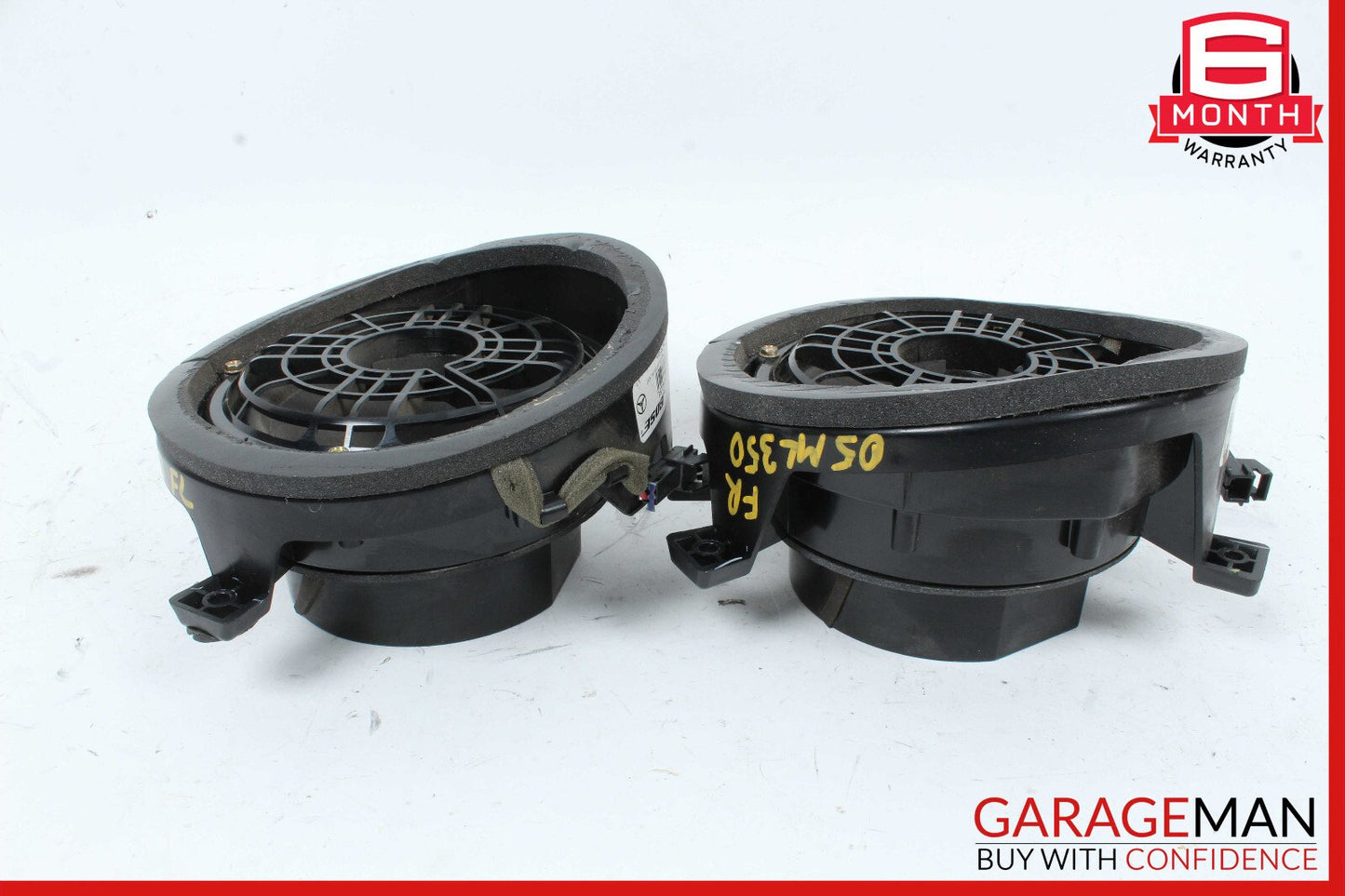 02-05 Mercedes W163 ML350 ML500 Front Right & Left Bose Sound Speaker Set OEM