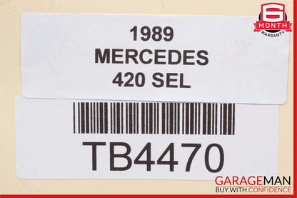 86-91 Mercedes W126 420SEL 500SEL Rear Roof Power Antenna Black