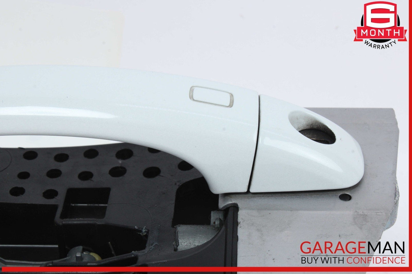 09-16 Audi A5 A4 Front Left Driver Side Exterior Door Handle White 8T1837885B