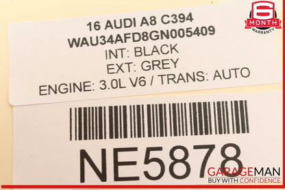 11-18 Audi A8 S8 Front Right Side Door Control Module Unit 4H0959792G OEM
