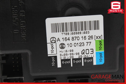 06-13 Mercedes GL450 GL350 ML550 Front Right Passenger Door Control Module Unit