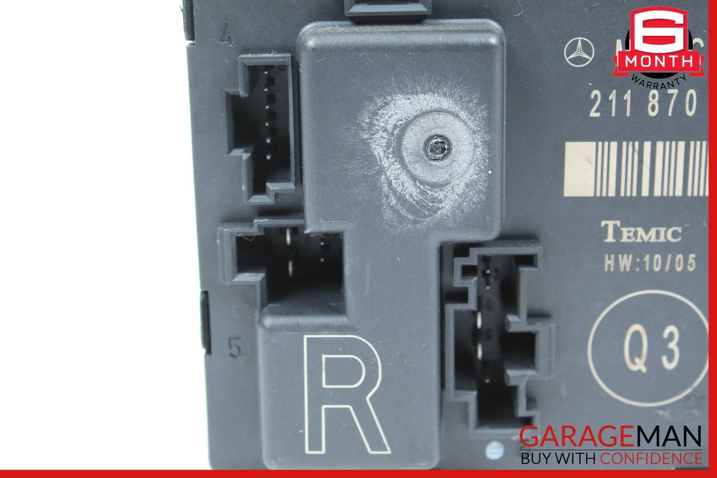 03-09 Mercedes W211 E550 E500 E63 AMG Rear Right Side Door Control Module Unit