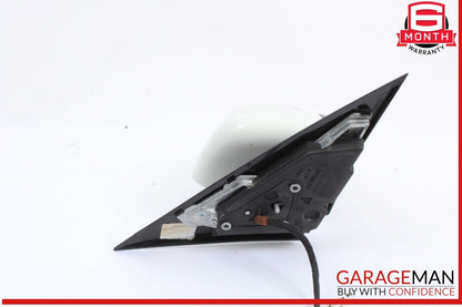 12-14 Mercedes W204 C250 Front Left Driver Side Door Rear View Mirror White OEM