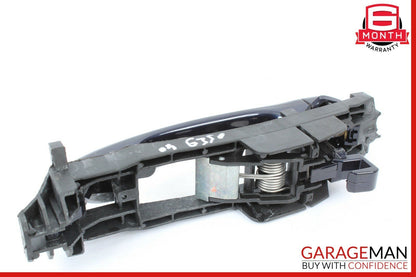 03-09 Mercedes W211 E350 E500 Rear Left Side Door Handle Blue OEM