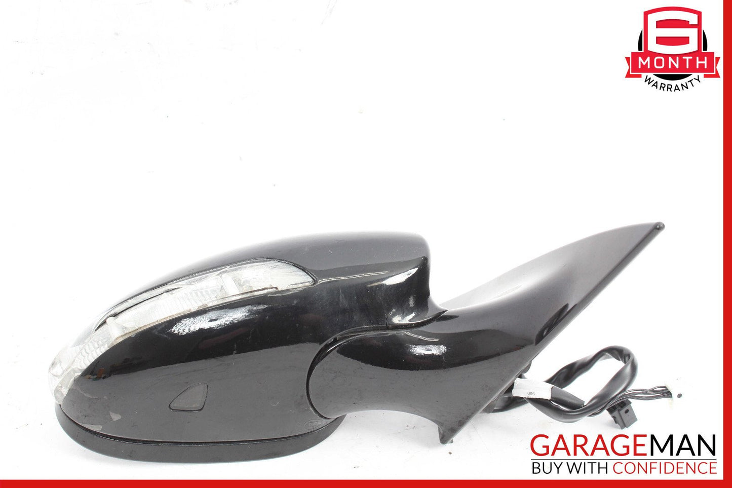 07-09 Mercedes W216 CL550 Front Right Side Mirror Door Rear View Black OEM