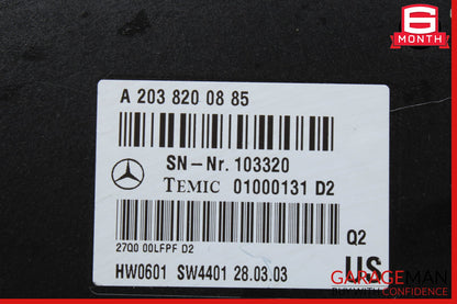 03-06 Mercedes R230 SL500 S500 Communication Voice Control Module 2038200885 OEM