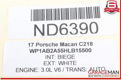 15-24 Porsche Macan 95B Rear Left Driver Side Suspension Upper Control Arm OEM