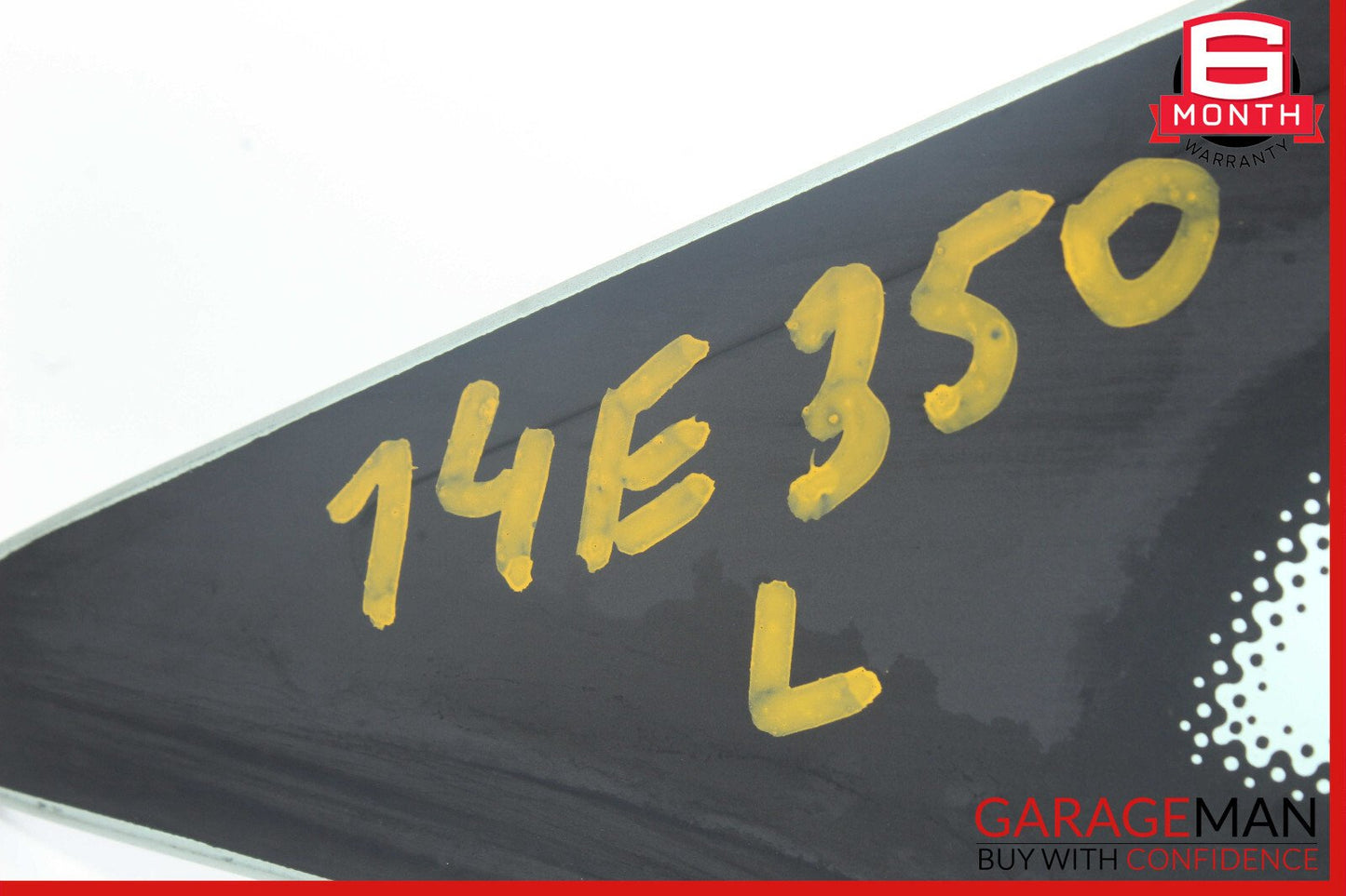 10-17 Mercedes W207 E350 E400 Coupe Rear Left Driver Quarter Window Glass OEM