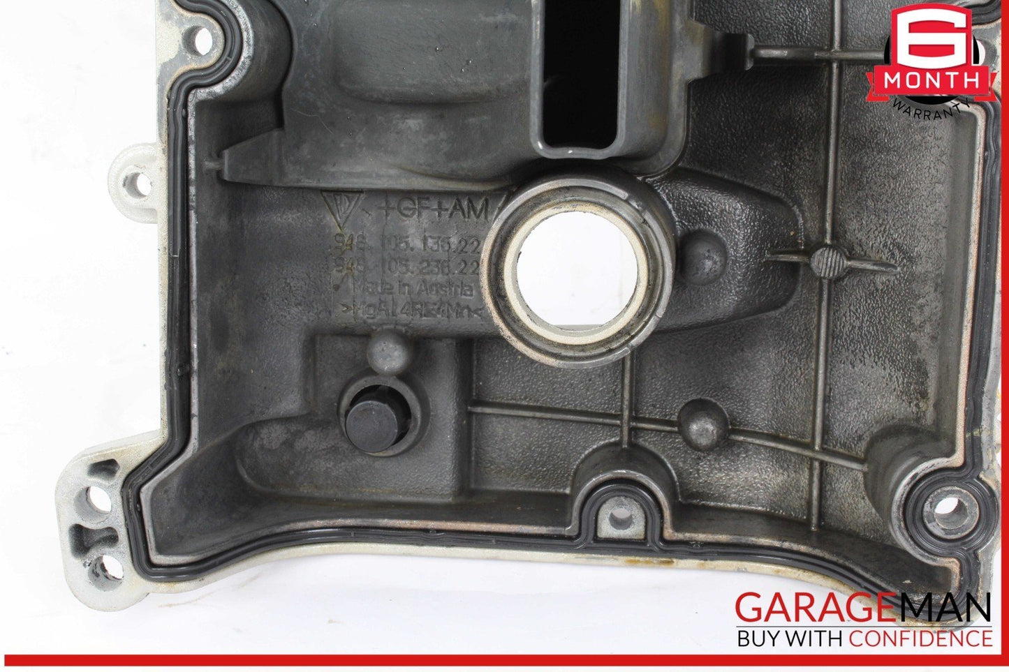 10-18 Porsche Cayenne 958 Panamera Left Side Engine Cylinder Head Valve Cover