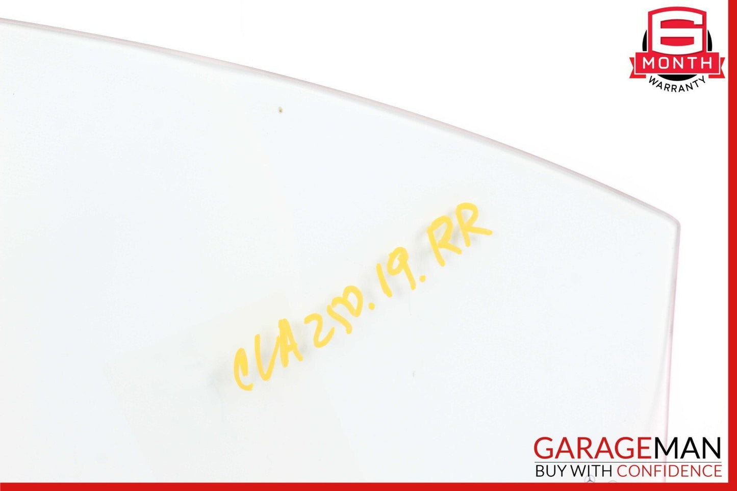 14-19 Mercedes W117 CLA250 Rear Right Passenger Door Window Auto Glass Panel OEM