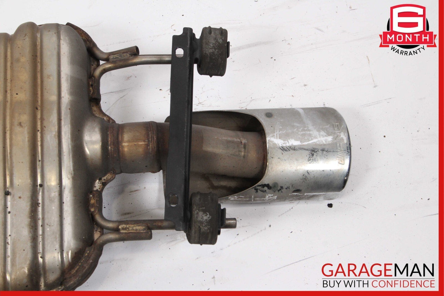 07-09 Mercedes W221 S600 S550 AMG Sport Rear Exhaust Muffler Tips Set of 2 Pc
