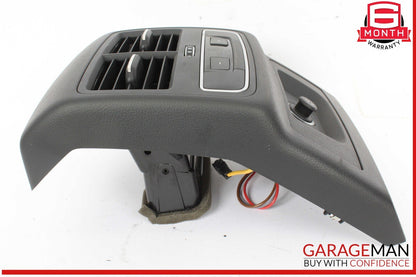 17-24 Audi A4 Quattro Rear Center Console AC A/C Heater Air Vent Grille Grill