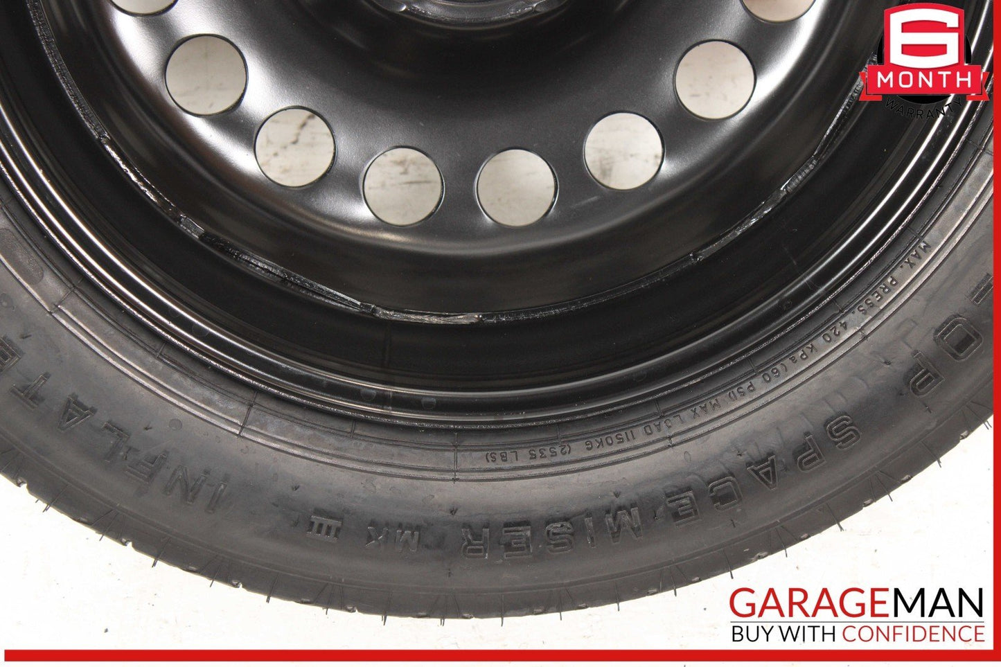 07-20 Mercedes X164 GL450 ML550 Emergency Spare Tire Wheel Donut Rim 18" 18 OEM