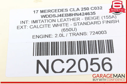 14-19 Mercedes W117 CLA250 Rear Left or Right Upper Control Arm OEM