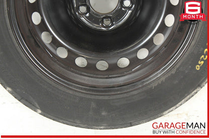 08-14 Mercedes W204 C250 C300 Emergency Spare Tire Donut Wheel Rim 125 90 16"