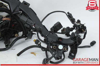 06-09 Mercedes W211 E350 Engine Motor Wire Harness Assembly w/ Ignition Coil OEM