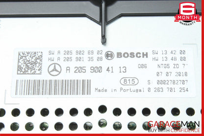 15-18 Mercedes W205 C300 C400 AM FM CD Player Radio Receiver Display Screen OEM