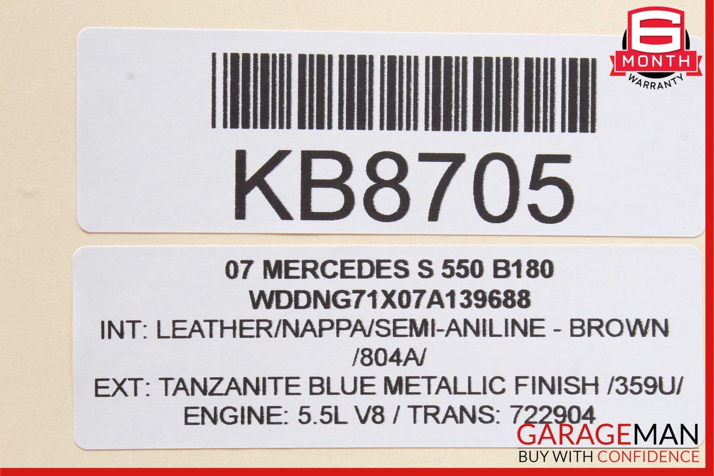 07-14 Mercedes W221 S550 CL550 Ipod Interface Control Module Unit B67824252 OEM