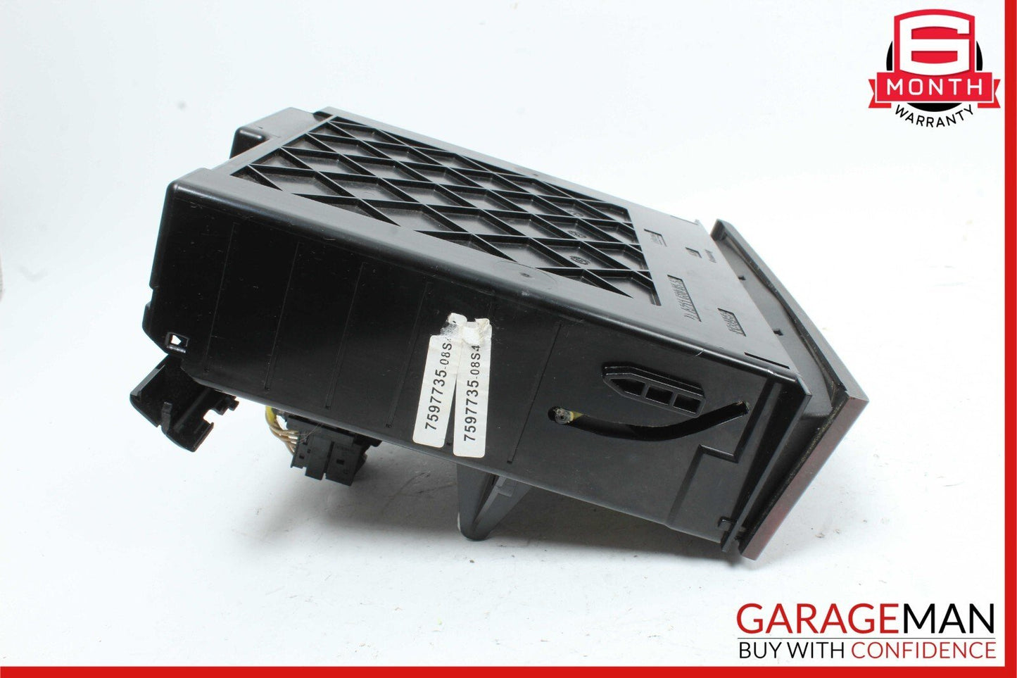 03-09 Mercedes W211 E320 E55 AMG Hazard Light Door Lock Control Switch Wood OEM