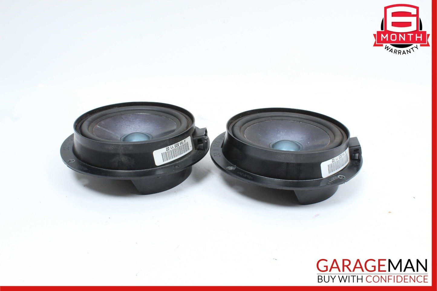 06-13 Mercedes X164 GL450 Rear Door Speakers Sound Set of 2 1648201102 OEM
