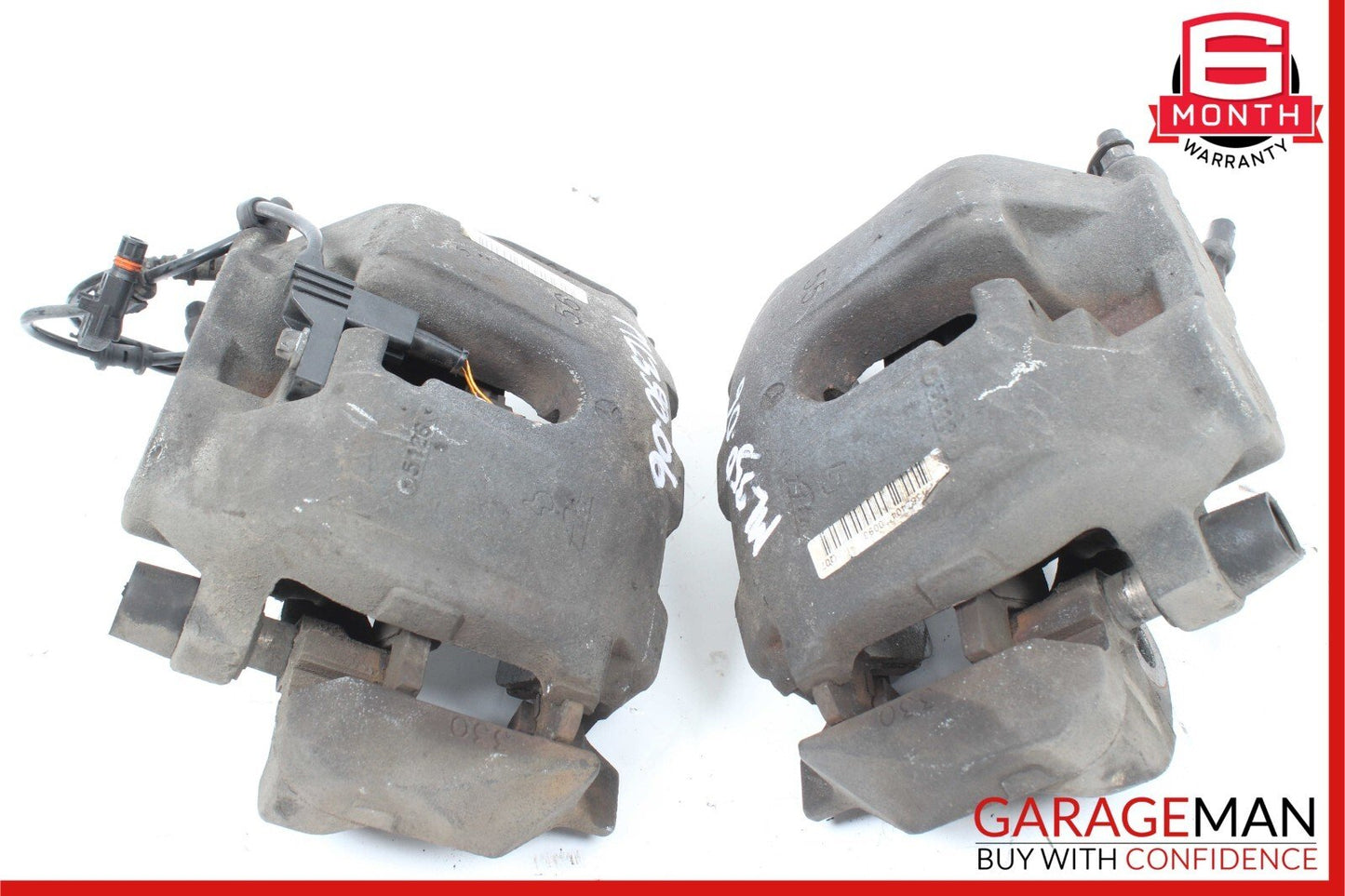 06-12 Mercedes W164 ML350 GL550 R350 Front Brake Calipers Set 1644202383 OEM