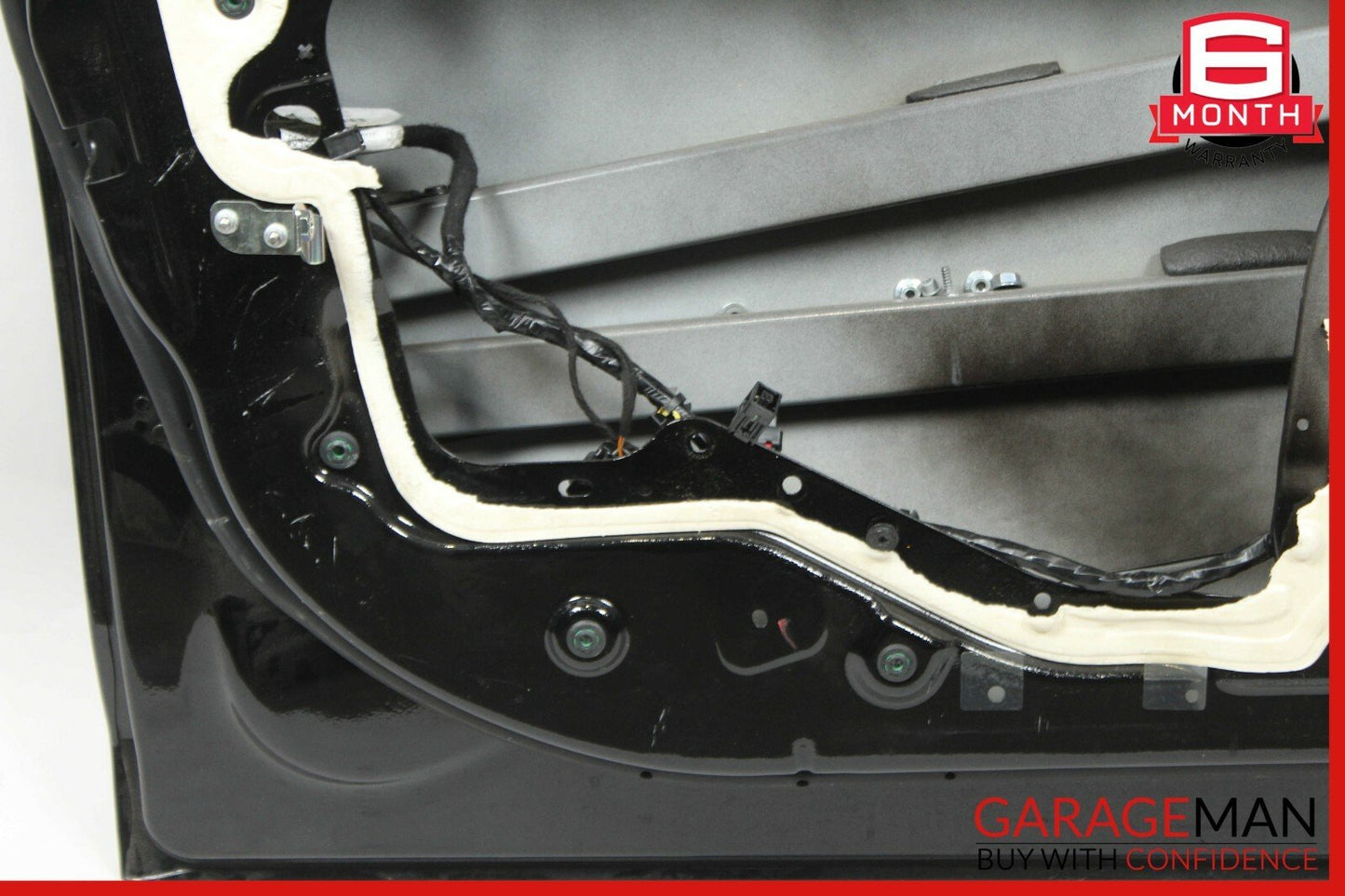 14-17 Maserati Ghibli Front Left Driver Side Exterior Door Shell Panel Black
