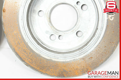 90-02 Mercedes R129 300SL SL500 Rear Brake Rotors Disc Left and Right Set OEM