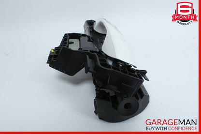 12-14 Mercedes W204 C250 Rear Left Exterior Door Handle White OEM