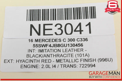 14-18 Mercedes W205 C300 CLA45 Rear Trunk Lid Lock Latch Actuator Mechanism