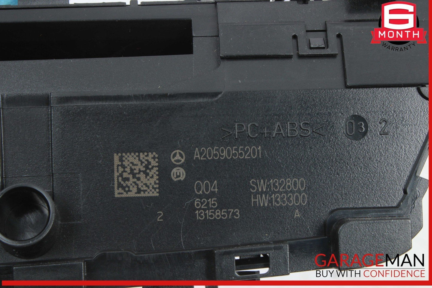 15-19 Mercedes W205 C300 4MATIC Media Center Dashboard Hazard Control Switch OEM