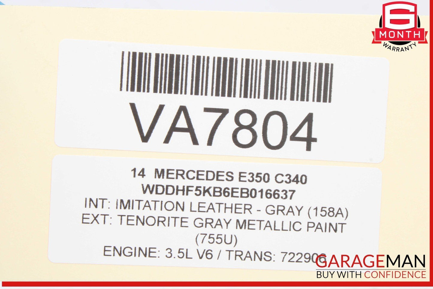 08-18 Mercedes W212 E350 Front Right Passenger Side Door Control Module OEM