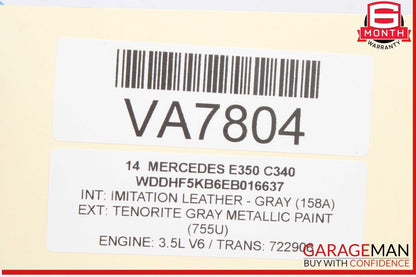 08-18 Mercedes W212 E350 Front Right Passenger Side Door Control Module OEM