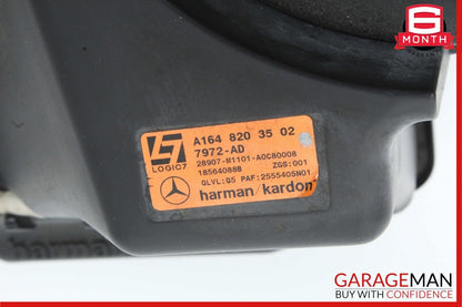 07-12 Mercedes GL320 GL450 Rear Harman Kardon Subwoofer Sub Woofer Audio Speaker