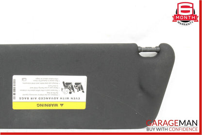 08-14 Mercedes W204 C250 Front Right Side Sun Visor Sunvisor Shade Cover Black