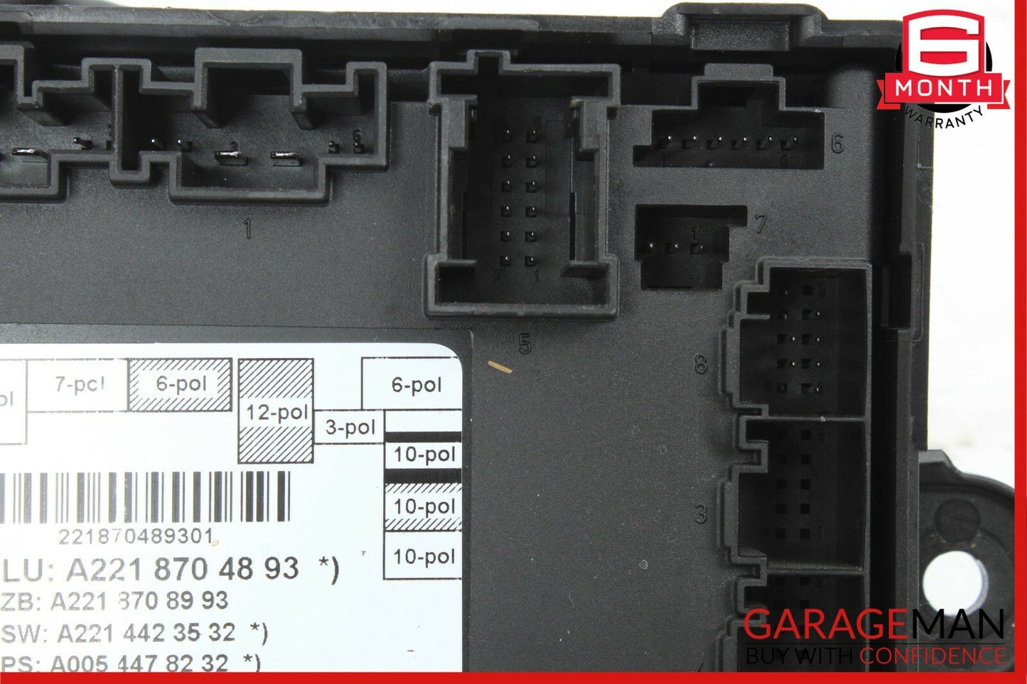 07-13 Mercedes W221 S550 S63 AMG Rear Left or Right Side Door Control Module OEM