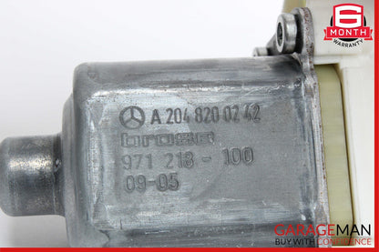 08-16 Mercedes C250 C300 E350 Front Right Side Door Window Regulator Motor Unit