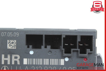 08-14 Mercedes W212 E550 C350 Rear Right Side Door Control Module 2128204085 OEM