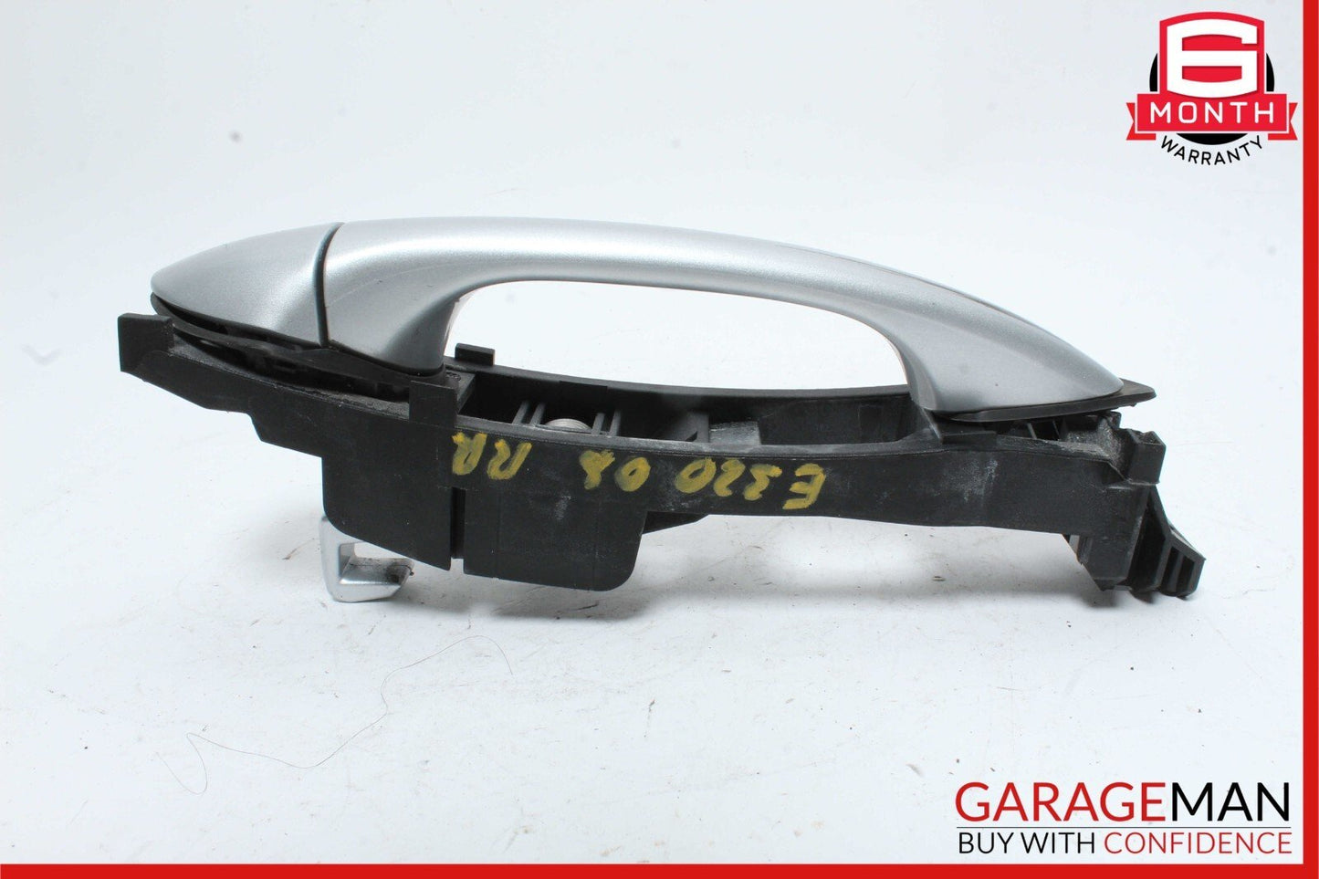 03-09 Mercedes W211 E350 Rear Right Side Exterior Door Handle Bright Silver