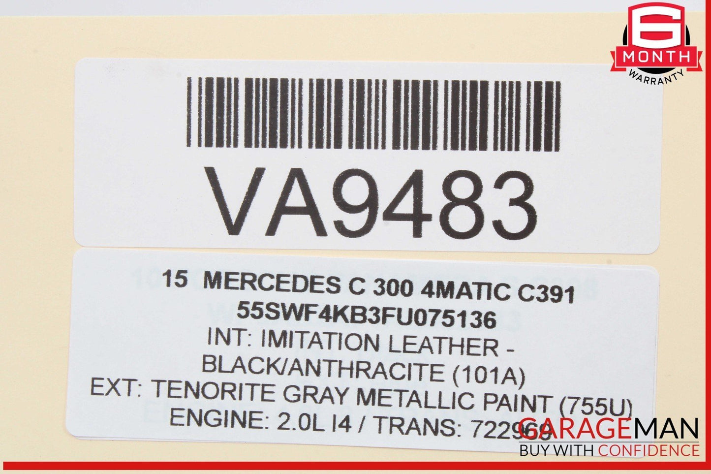 15-20 Mercedes W205 C300 4MATIC ISM DSM Gearbox Transmission Control Unit OEM