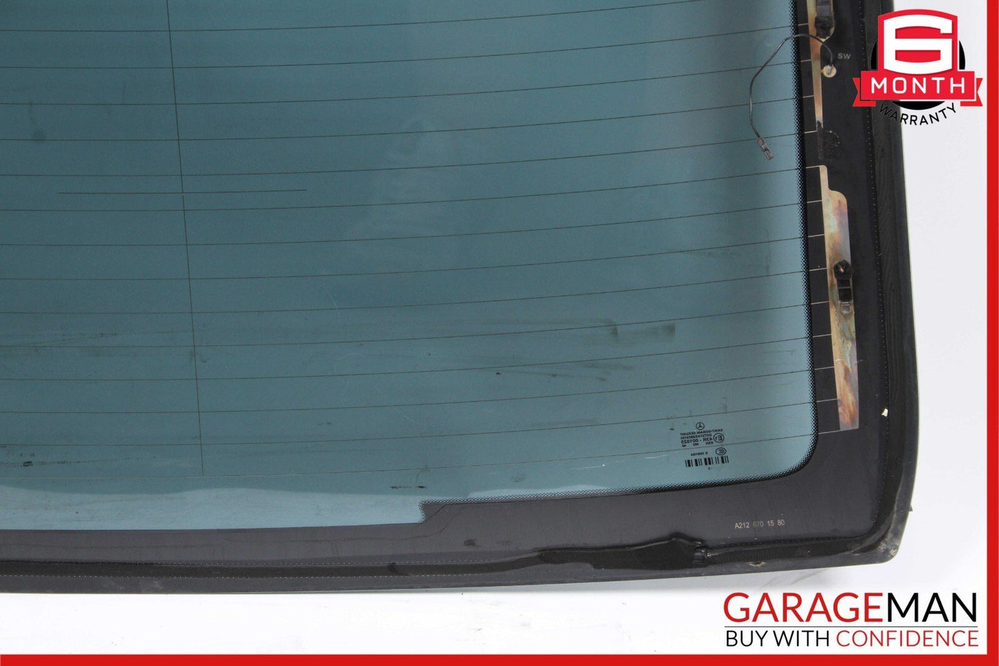 10-16 Mercedes W212 E350 E400 Sedan Rear Windshield Wind Shield Window Glass OEM
