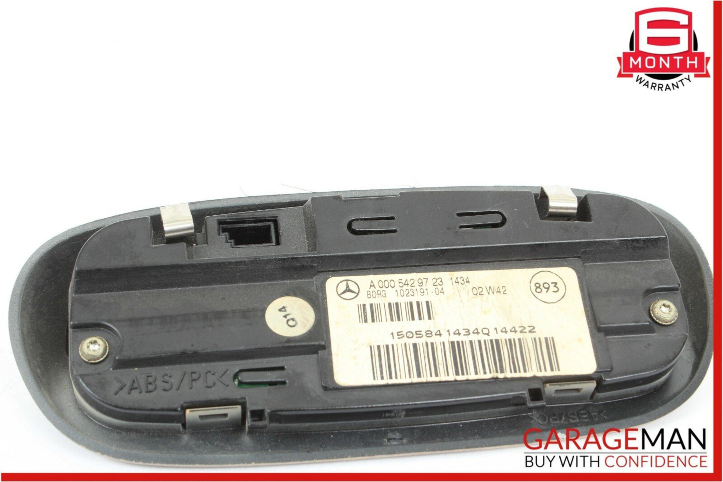 00-06 Mercedes W220 S600 S55 AMG Rear Parktronic Sensor Display Warning Buzzer