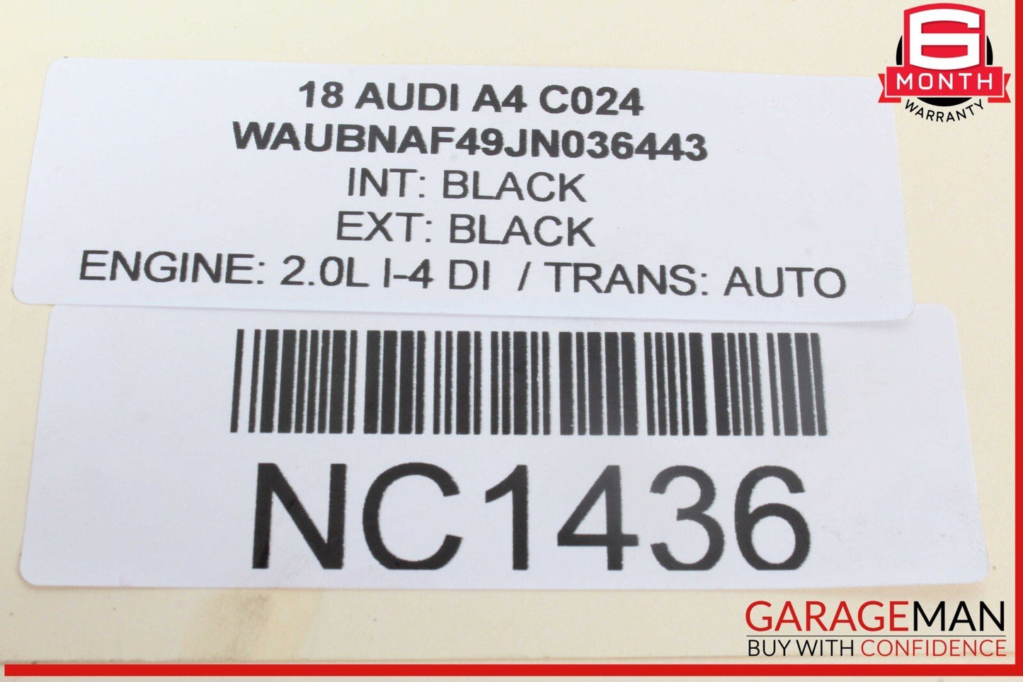 17-24 Audi A4 Rear Right Passenger Side Lower Control Arm 8W0505311H OEM