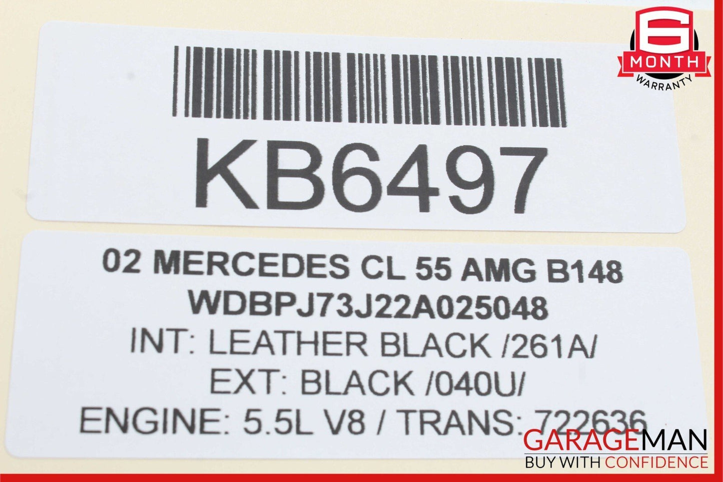00-06 Mercedes W215 CL55 AMG Center Console Shifter Bezel Trim 2152600196 OEM