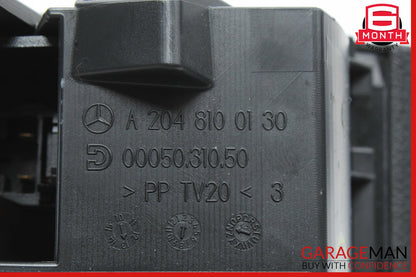 08-17 Mercedes W204 C250 E350 Center Console Ashtray Ash Tray Rear Black OEM